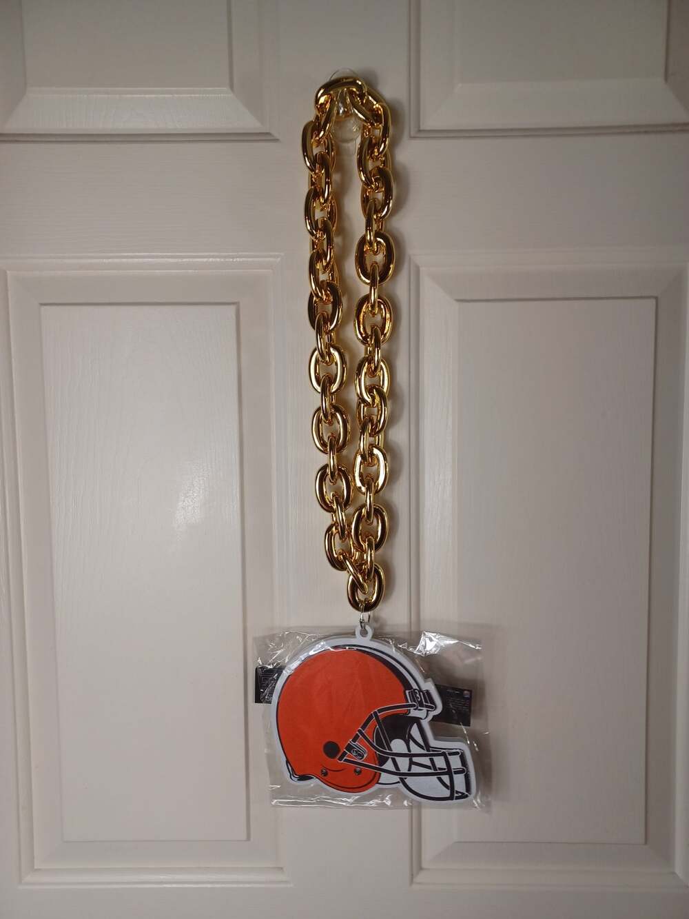 Cleveland Browns NFL Football Fan Large Chain Necklace Accessories